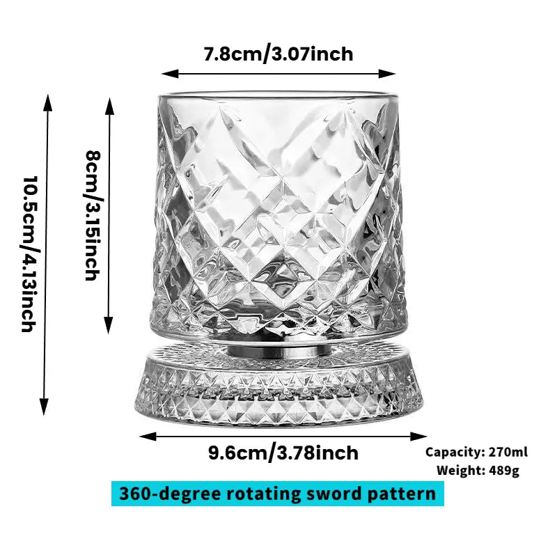 š„ 50% OFF TODAY | The Whiskey Glass That Spins
