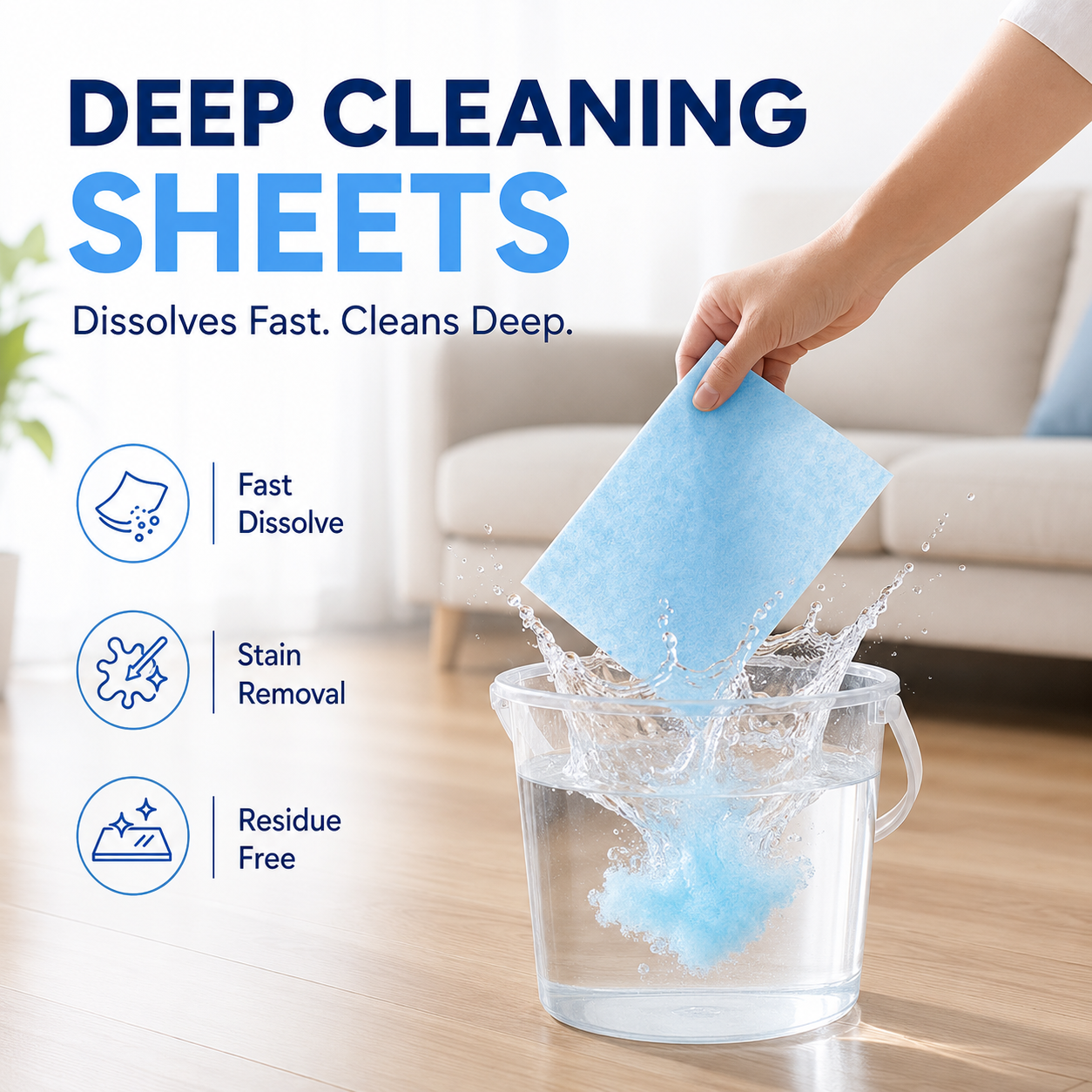 4-in-1 Cleaning Sheets