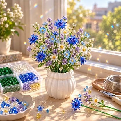 DIY Beaded Wildflower Bouquet Craft Kit