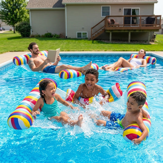 Waterlife 4-in-1 , Inflatable Pool Chair Float