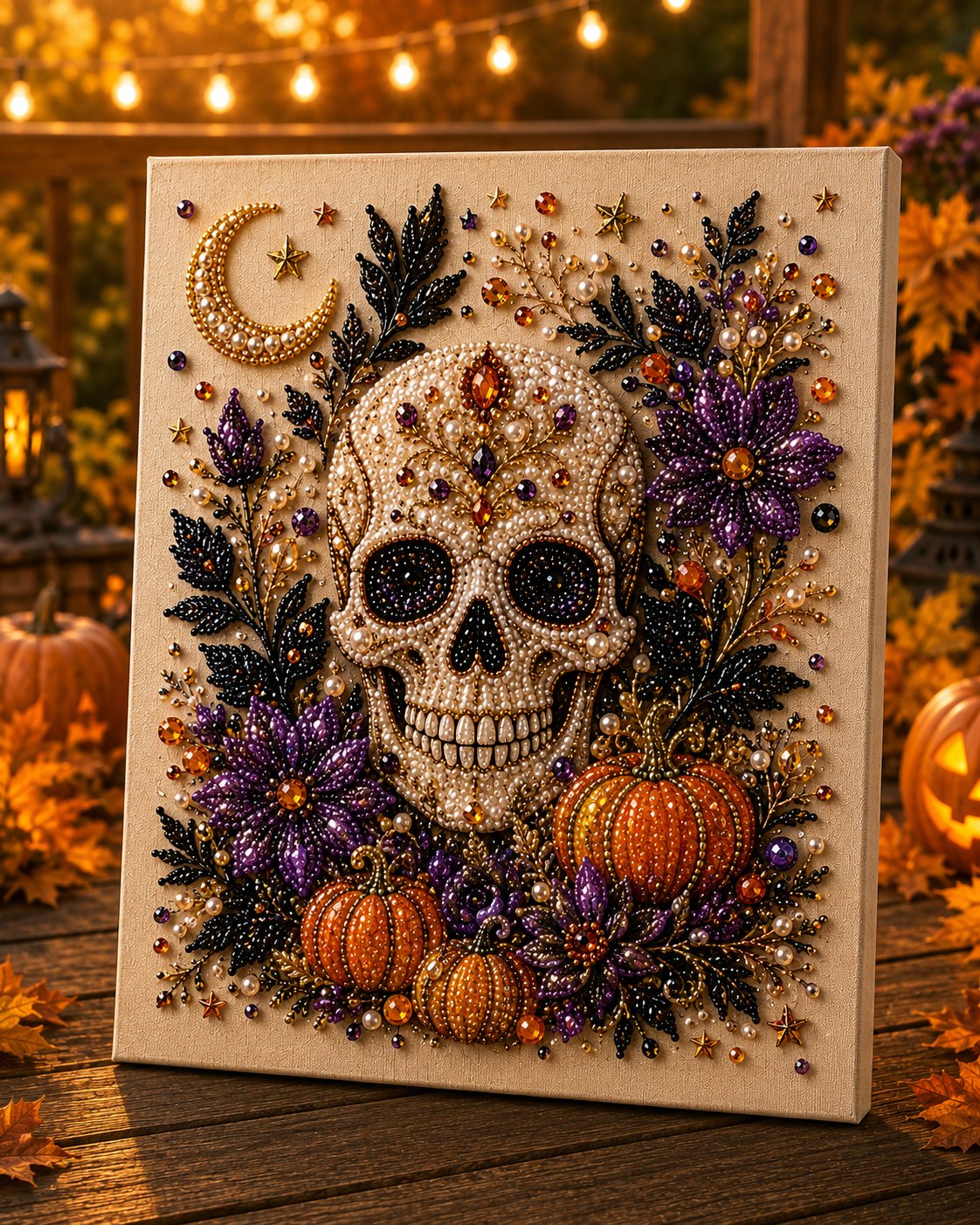 40% OFF 👻 Halloween Pearl Art DIY Kit – Create a Spooky-Cute Masterpiece