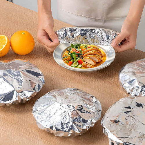 ⭐Stop Fighting Plastic Wrap — Cover Meals in Seconds (Copy)