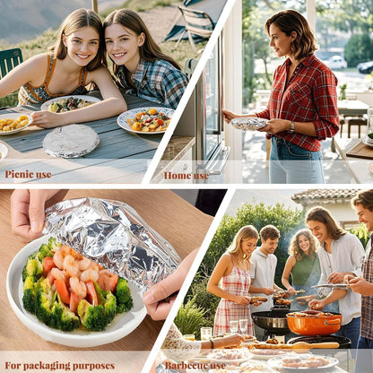 ⭐Stop Fighting Plastic Wrap — Cover Meals in Seconds (Copy)