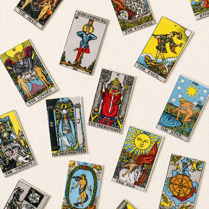 Tiny Tarot Deck Necklace