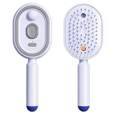 Essential Oil Mist Comb, Anti-Tangle Electric Massage Brush