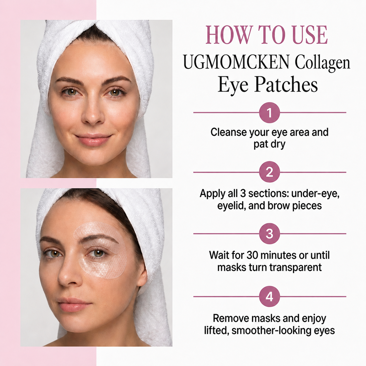 Deep Peptide Collagen Eye Mask