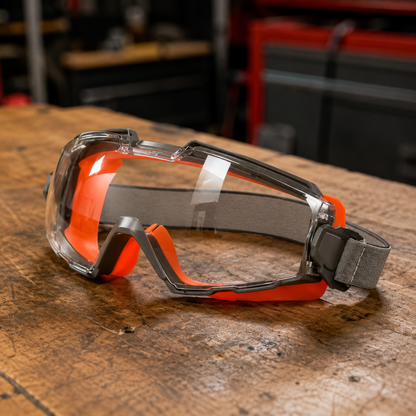 ⭐Splash-proof protective goggles