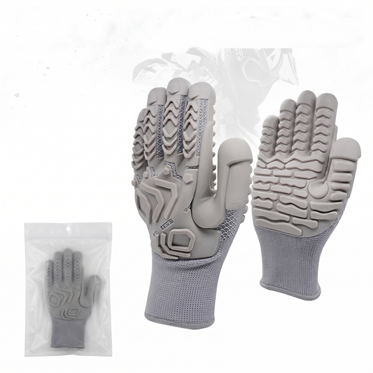 ⭐TPE shock-absorbing gloves