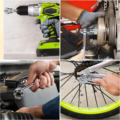 ⭐Multifunctional Drive Wrench Tool