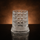 Gem Rotating Whiskey Glass