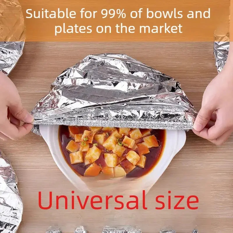 ⭐Stop Fighting Plastic Wrap — Cover Meals in Seconds (Copy)