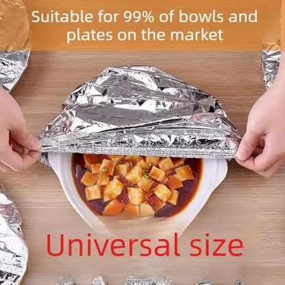 ⭐Stop Fighting Plastic Wrap — Cover Meals in Seconds (Copy)