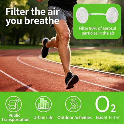 Eco-friendly Permanent Invisible Nasal Filter